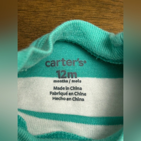 2ct Short Sleeve Baby Bodysuits 12 Months. Carters (0240) - Picture 4 of 6